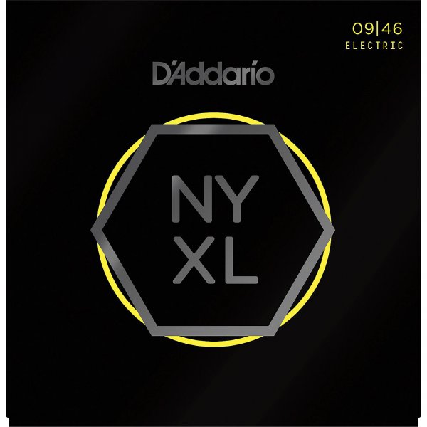 D'Addario NYXL0946 Nickel Wound Electric Strings - .009-.046 Super Light Top/Regular Bottom