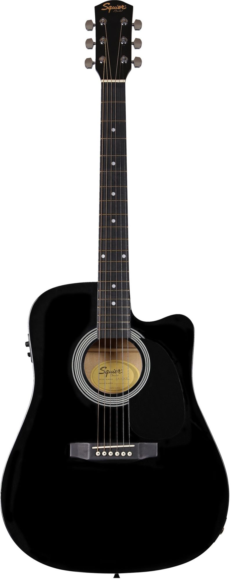 fender 105ce semi acoustic guitar