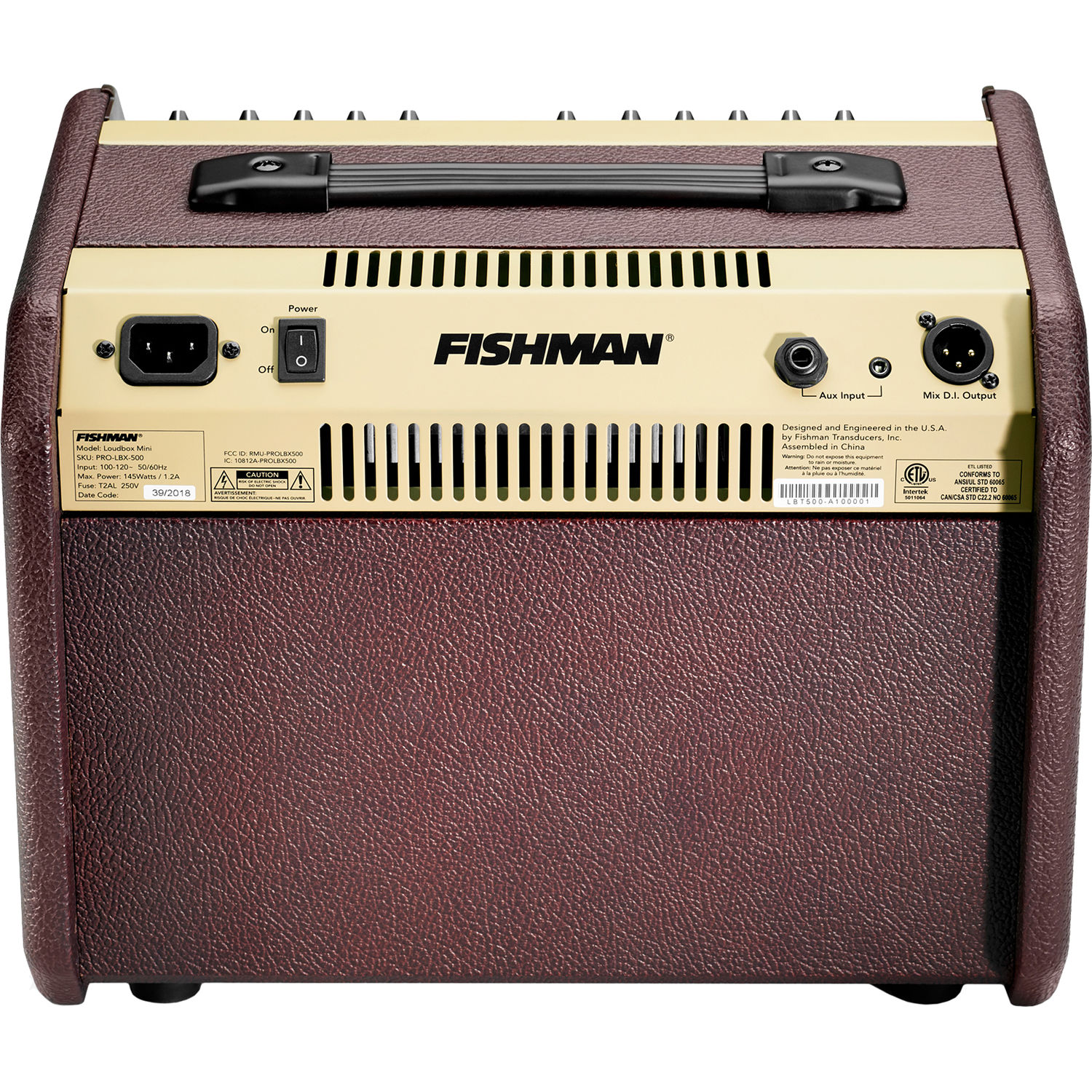 Fishman Loudbox Mini Bluetooth 60W Acoustic Combo Amplifier Online price in India