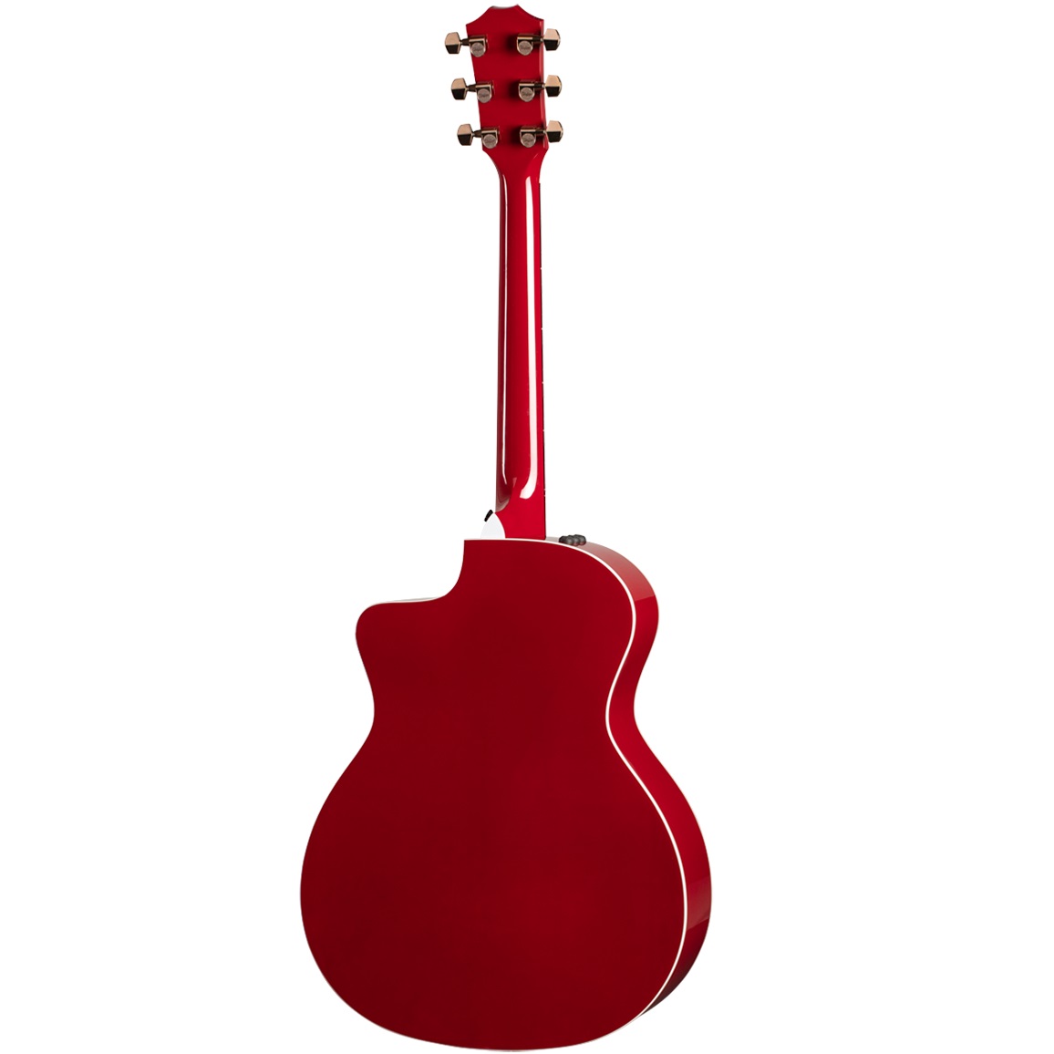Taylor 214ce-Red DLX Grand Auditorium Acoustic-Electric Guitar