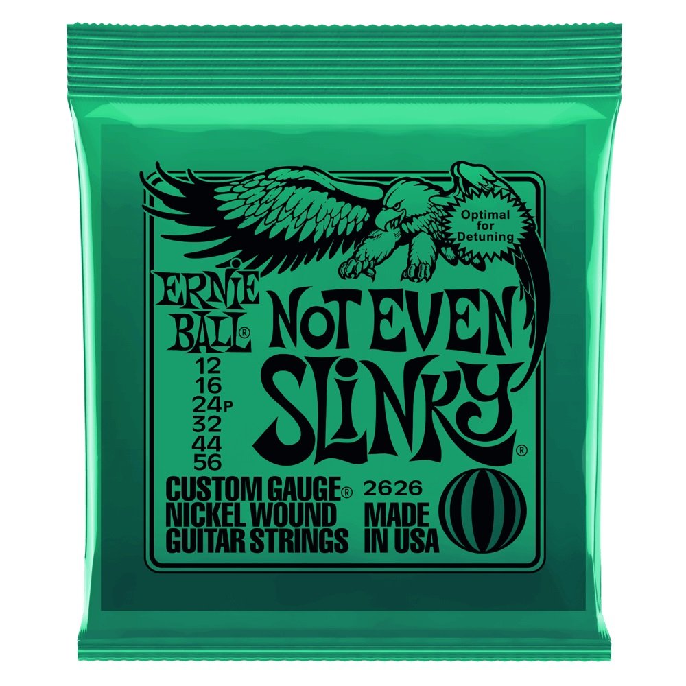 ernie ball 2626 electric guitar strings for drop tuning
