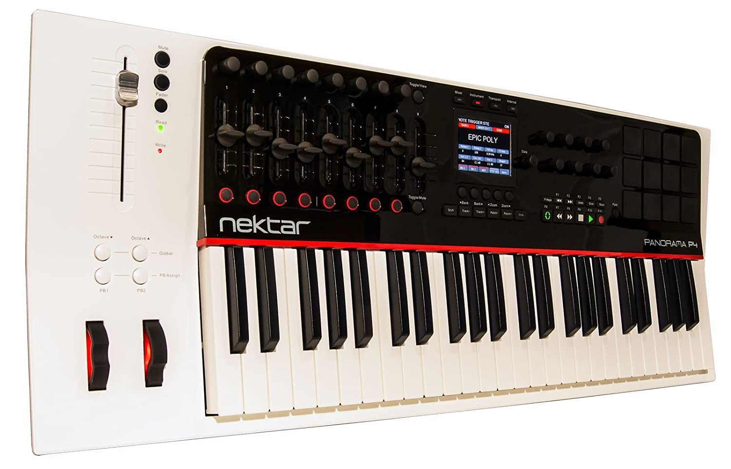 Nektar panorama p4 49 key midi controller keyboard
