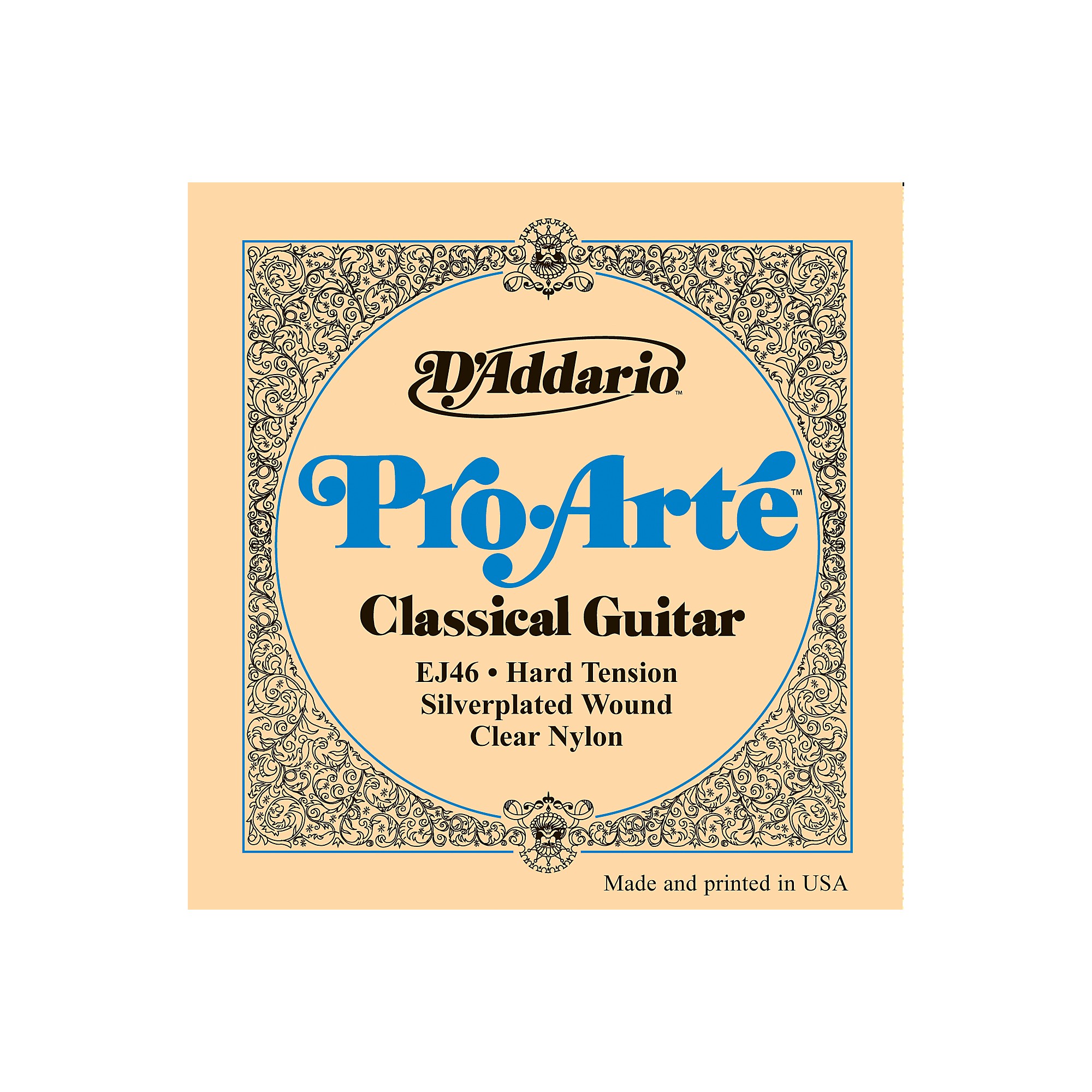 D'Addario EJ46 ProArte Hard Tension Classical Guitar Strings