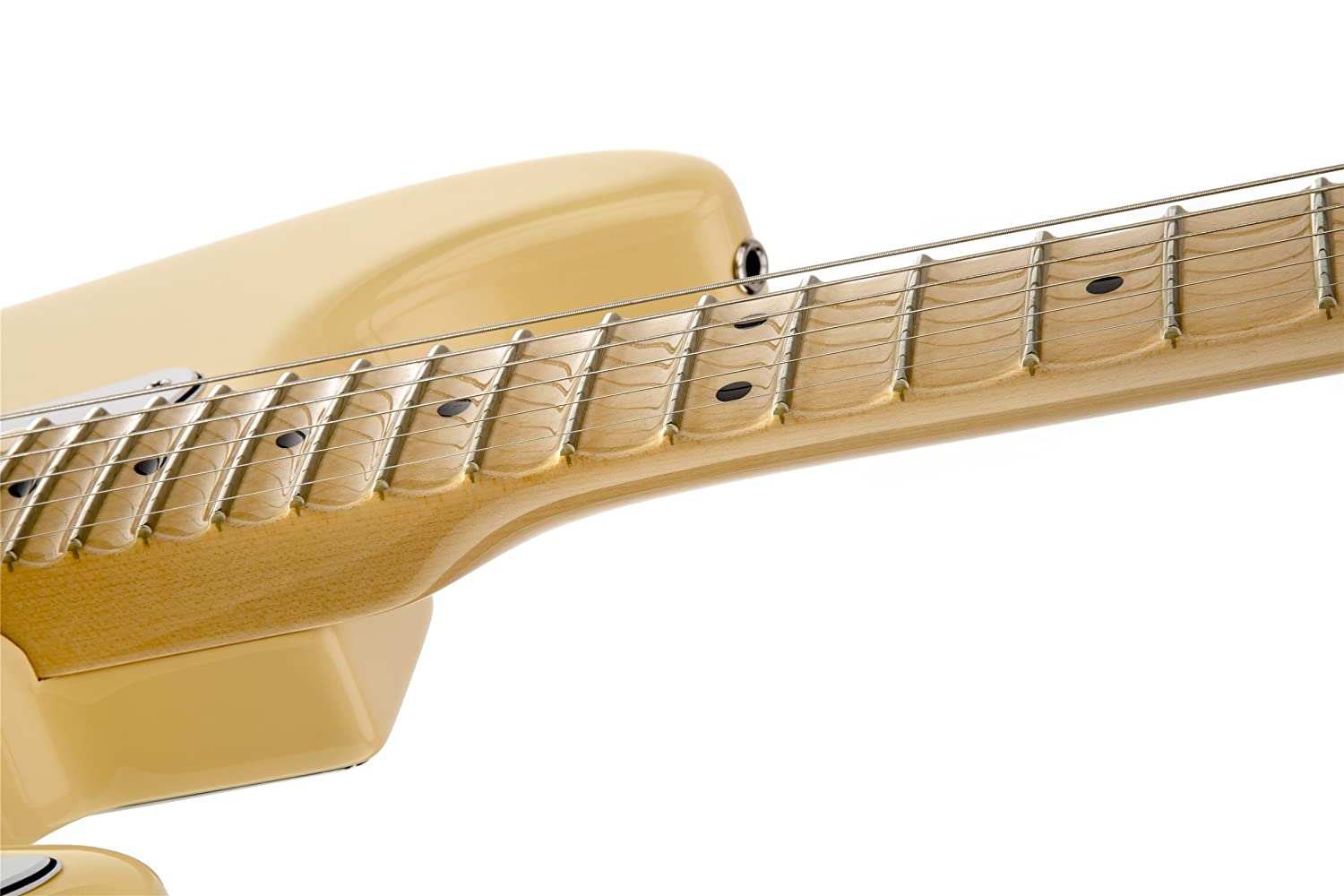 Fender Yngwie Malmsteen Stratocaster Electric Guitar Scalloped Rosewood Fingerboard Vintage White Johnsmusic In