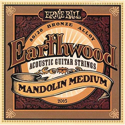 Ernie Ball 2065 Earthwood 80/20 Bronze Mandolin Medium Strings