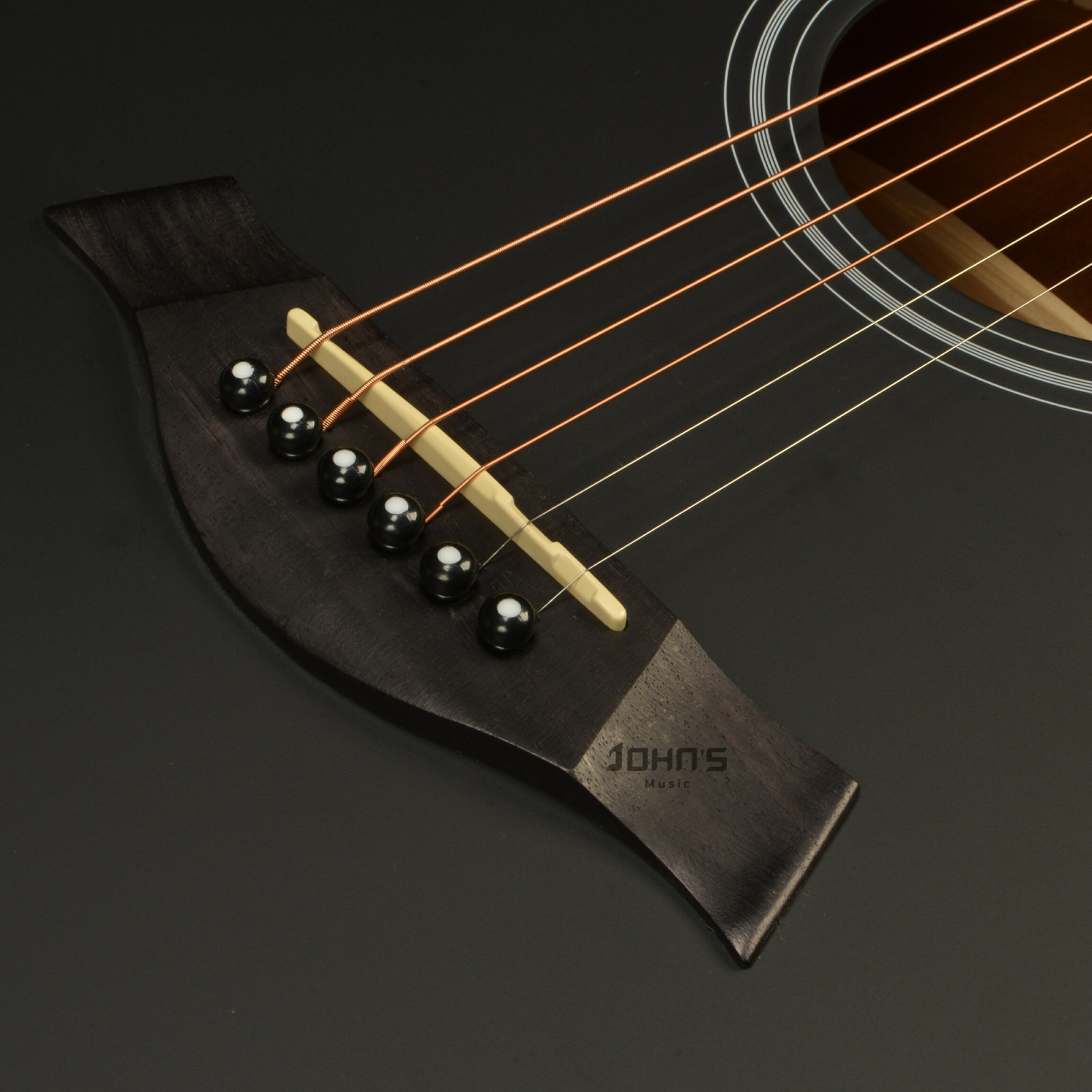 Kepma A1ce acoustic guitar matt black