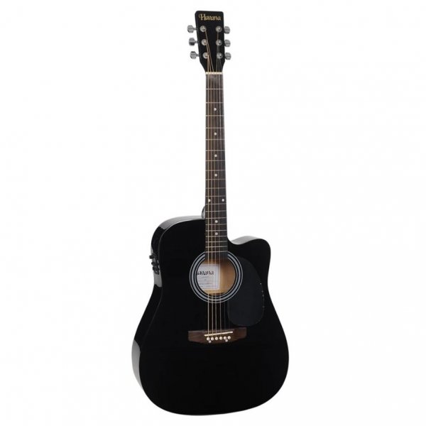 Havana AAG41 41-Inch Cutaway Electro Acoustic Guitar