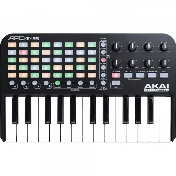 Akai Professional APC Key 25 - Ableton Live Controller with Keyboard