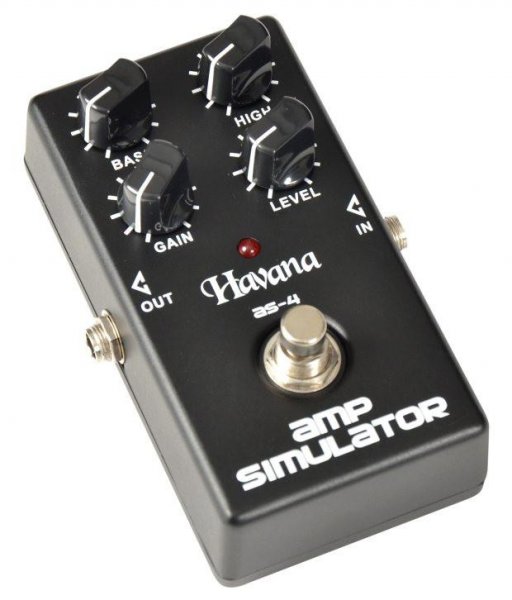amp simulator pedal for guitars