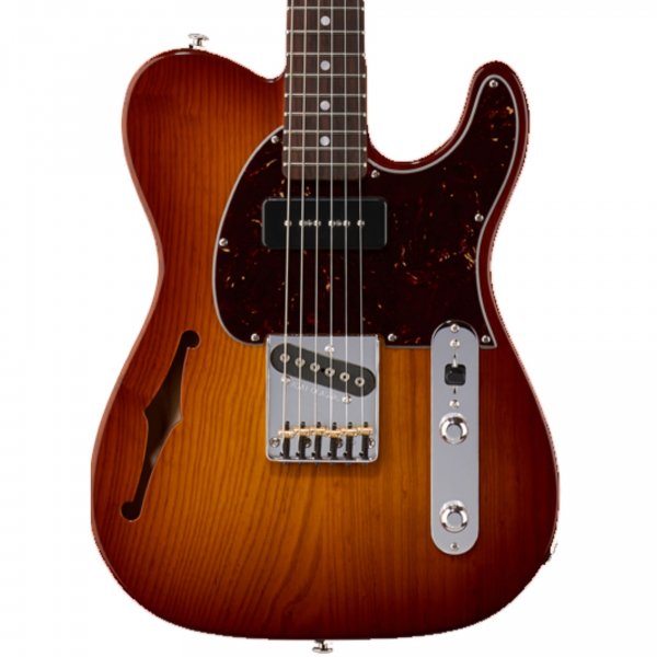 G&L Tribute ASAT Classic Bluesboy Semi-Hollow Electric Guitar Blonde ...