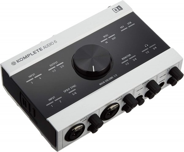 Native Instruments Komplete Audio 6 DJ Controller Audio Interface