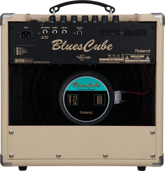 Roland Blues Cube Hot 30-watt 1x12" Combo Amp - Vintage Blonde