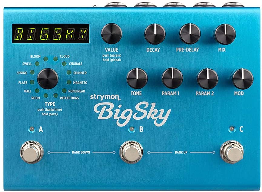 Strymon BigSky Multidimensional Reverb Pedal Johns Music