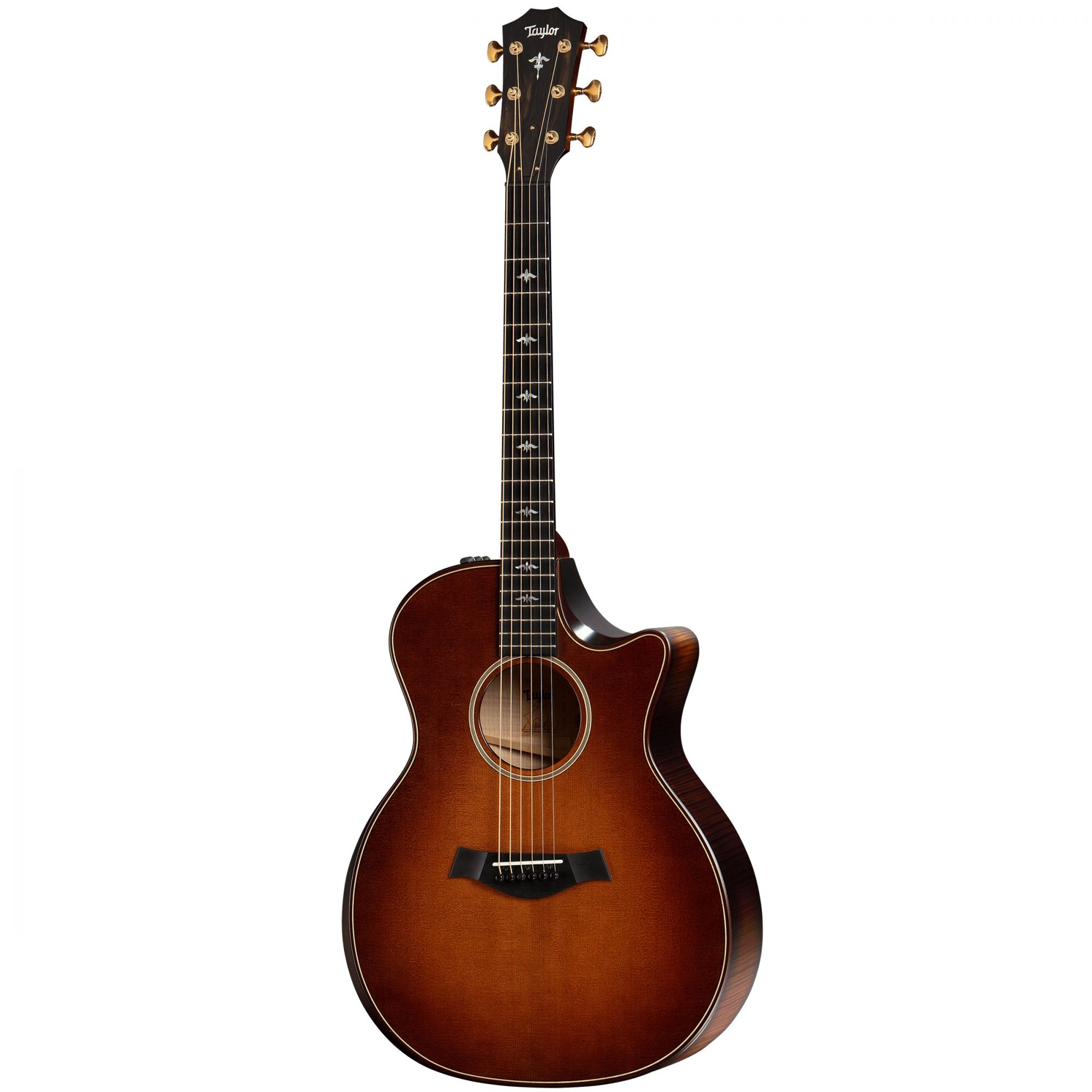 Taylor Builder's Edition 614ce V-Class Grand Auditorium Acoustic-Electric Guitar WHB