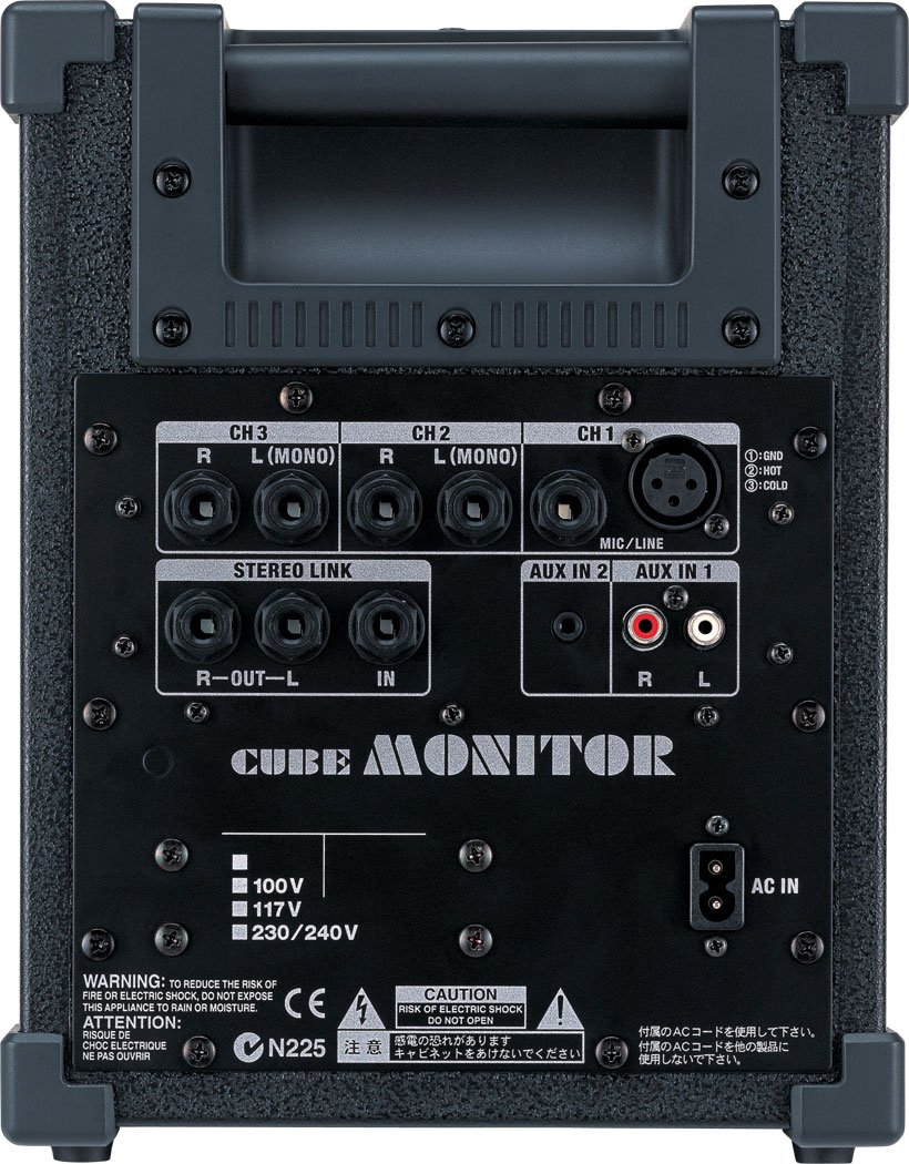Roland CM30 Active Cube Monitor Amplifier with 3 Inputs