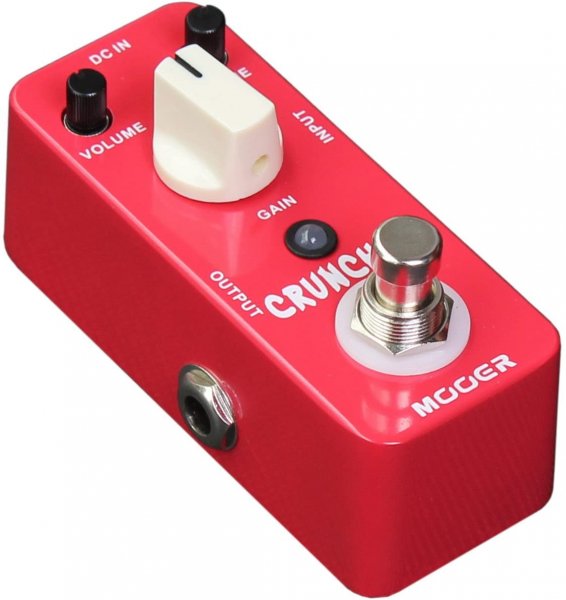 Mooer Cruncher, high gain distortion micro pedal