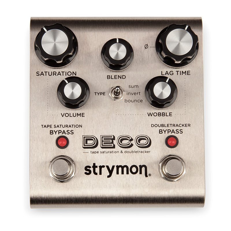 Strymon Deco Tape Saturation and Doubletracker Delay Pedal Johns Music