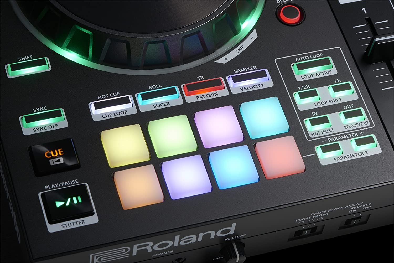 Roland DJ505 2deck Serato DJ Controller with Drum Machine JohnsMusic.in