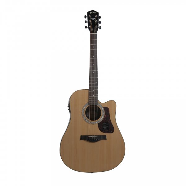 Mantic X310CE Semi-Acoustic with Fishman Electronics - Natural