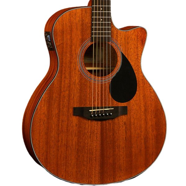 Kepma EAC-E Semi-Acoustic Guitar - Mahogany
