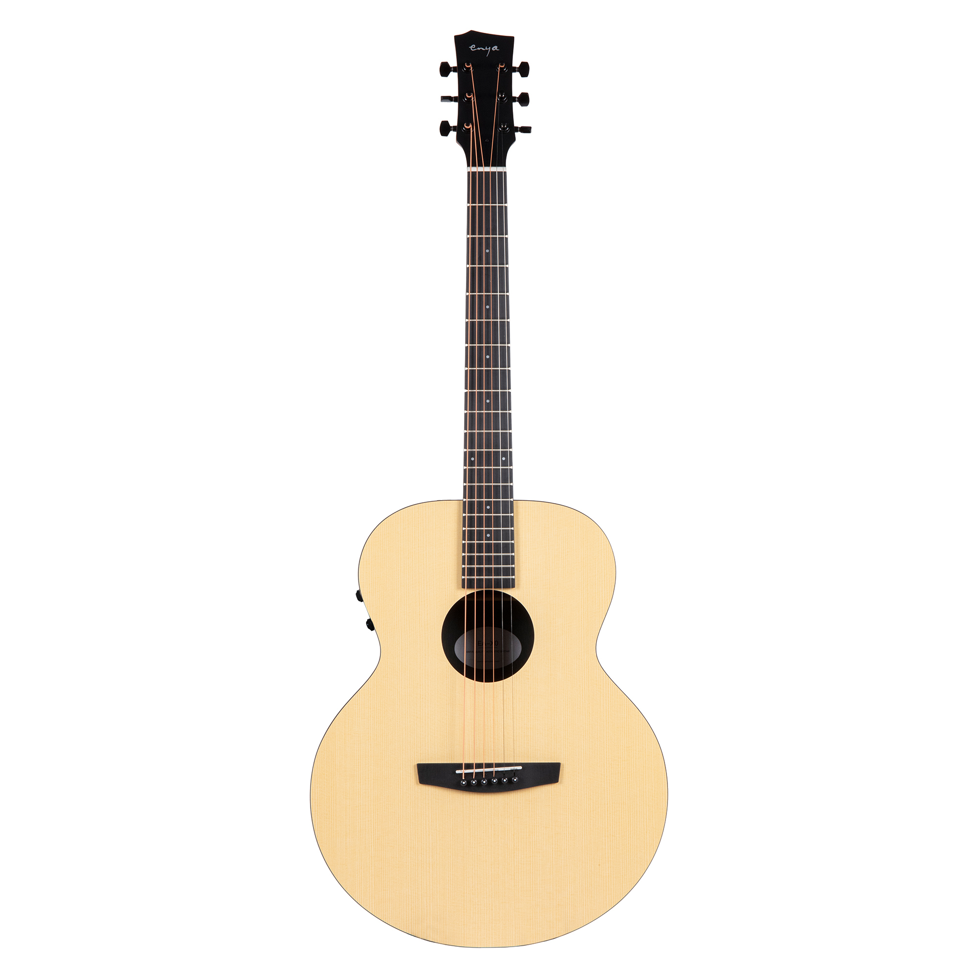 Enya EA X0 EQ Transacoustic Grand Auditorium Acoustic Guitar Online price in India