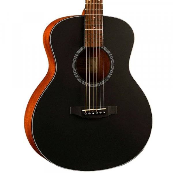 KEPMA ES36 Acoustic Guitar - Black Matt