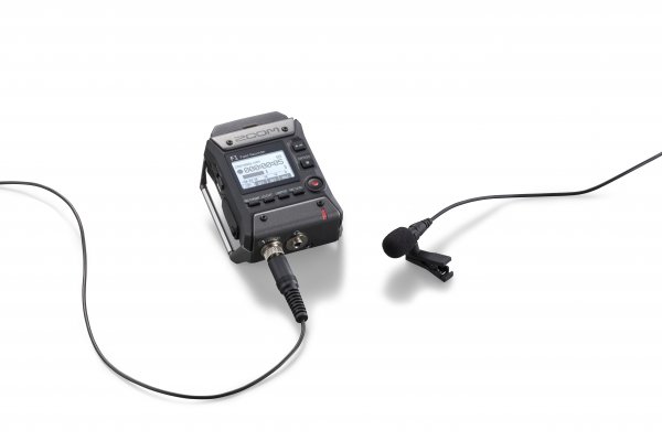 Zoom F1-LP Field Recorder and Lavalier Microphone