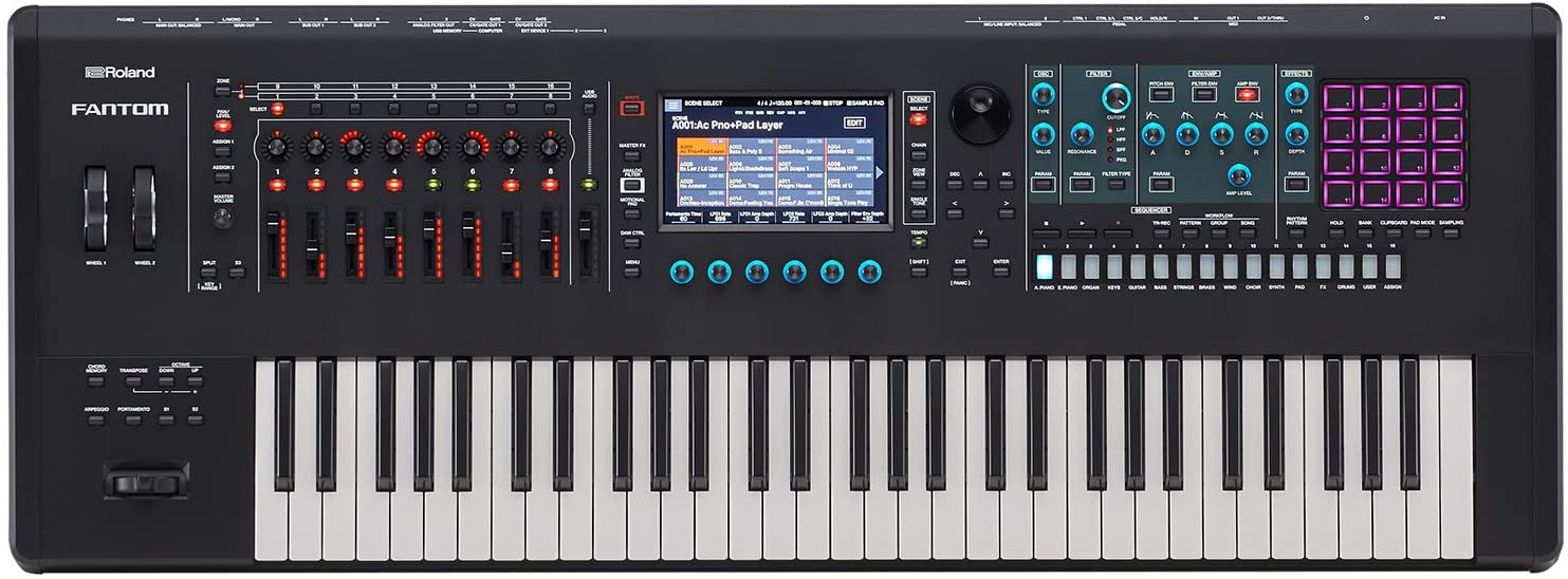 Roland Fantom 6 Music Workstation Keyboard Shop Online In India Johnsmusic In
