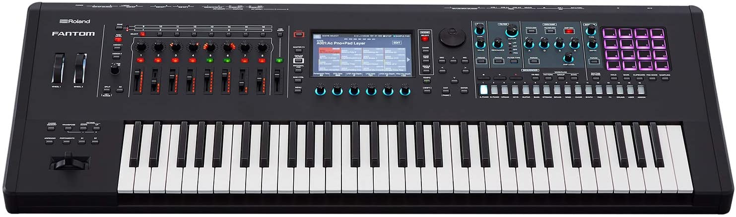 Roland FANTOM-6 Music Workstation Keyboard | Shop online in India |  JohnsMusic.in