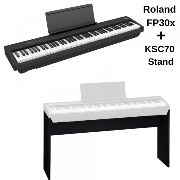 Roland Fp 30x Portable Digital Piano With Bluetooth