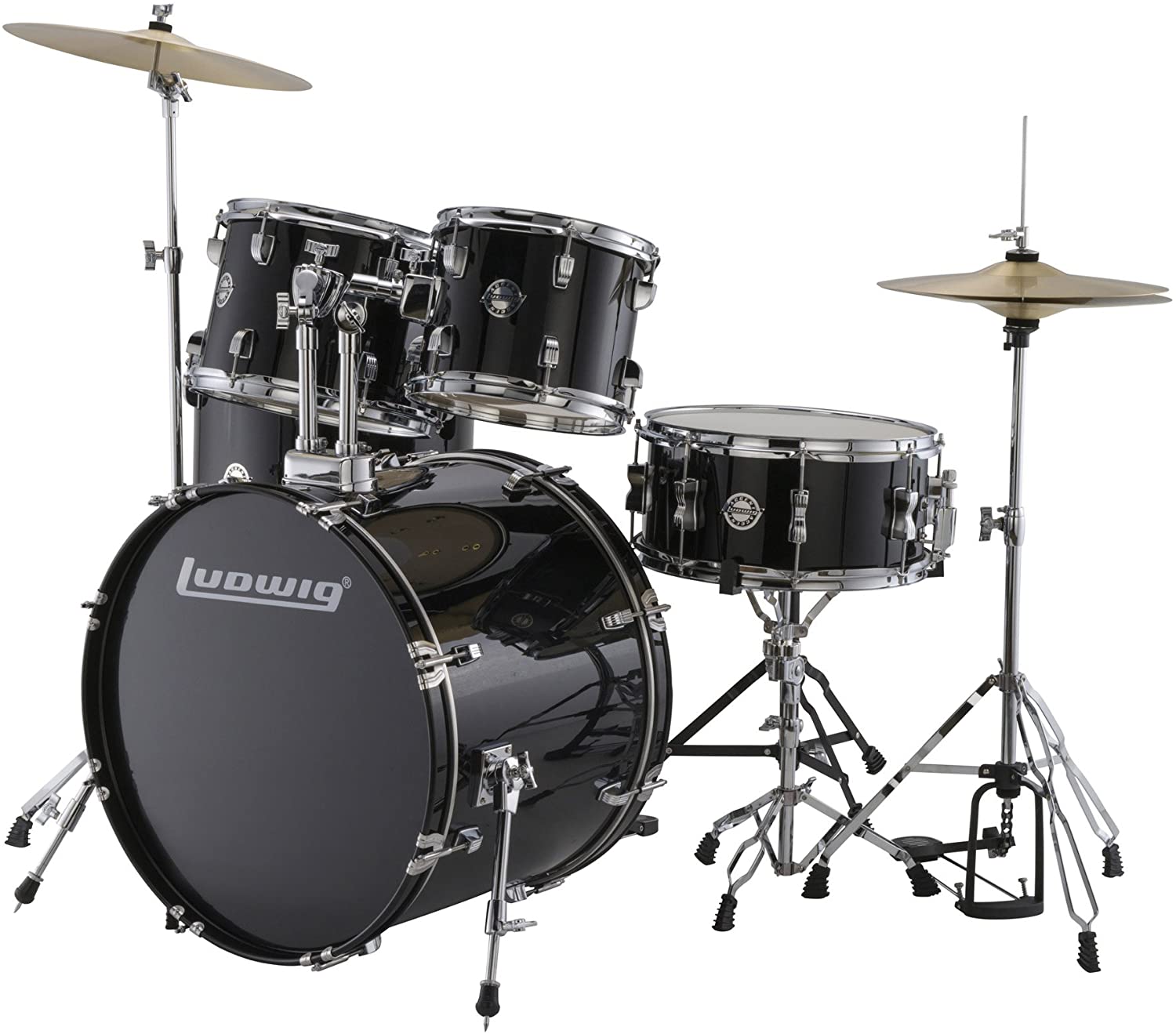 Ludwig Accent Fuse Acoustic Drum Kit 5 Piece JohnsMusic.in
