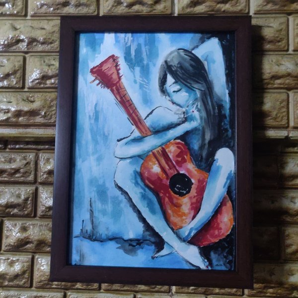 Ecstatic beauty  - Hand Painted By Sneha