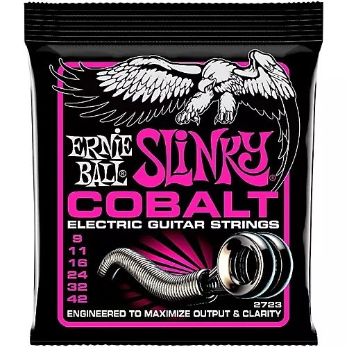 Ernie Ball 2723 Cobalt Super Slinky Electric Guitar Strings  in India