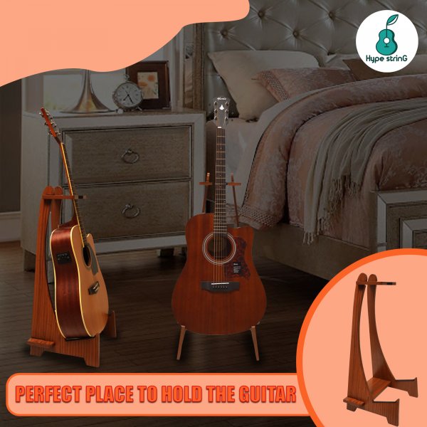 Hype String Guitar Floor Stand – Long Neck Online price in India