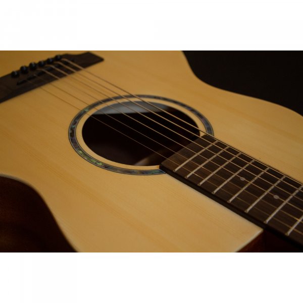 Richtone RT BG1 EQ Travel Electro Acoustic Guitar - Natural
