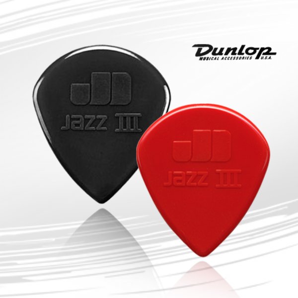Dunlop Jazz 3 Nylon Guitar Picks