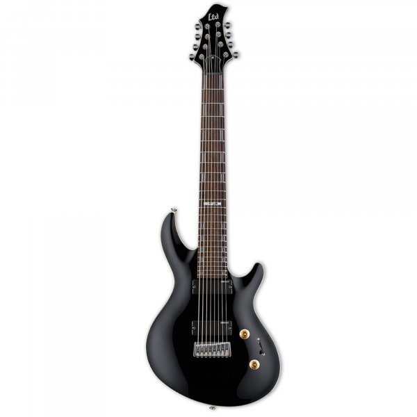 ESP Javier Reyes Signature JR-208 8 String Electric Guitar - Black