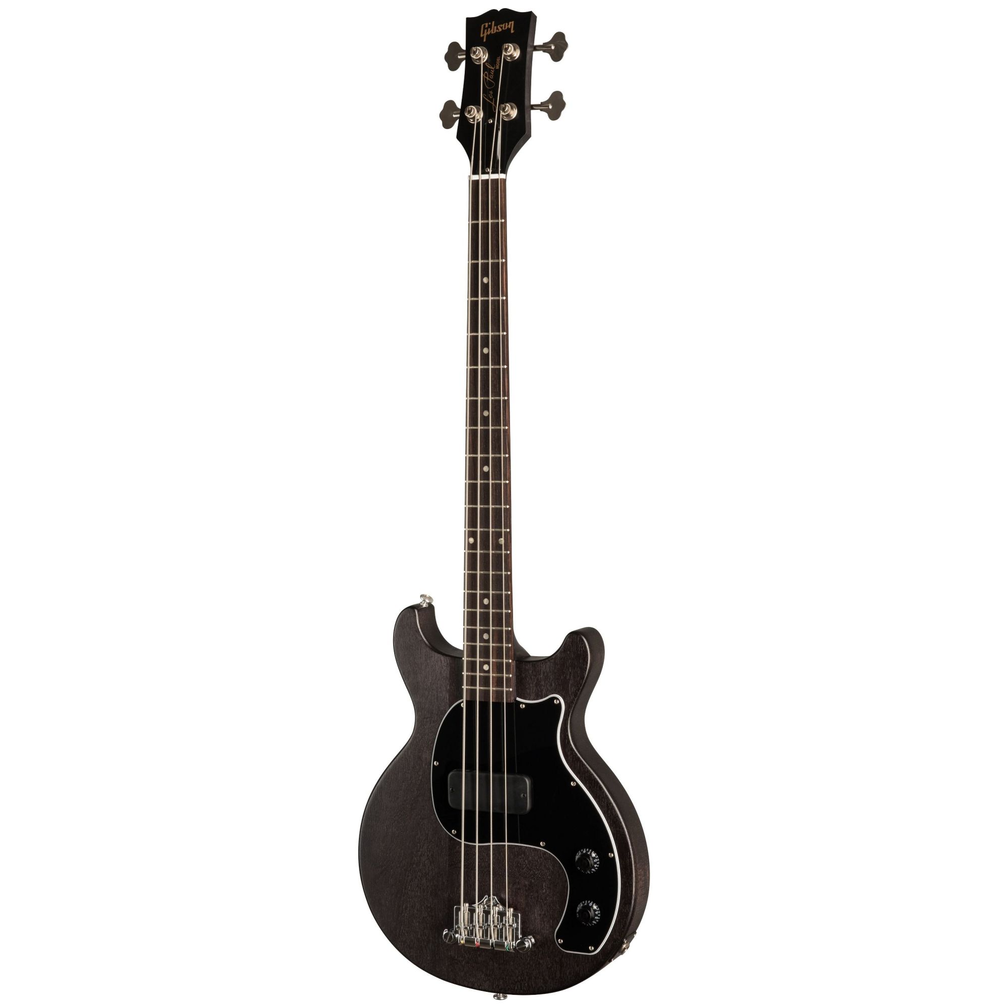 Gibson Les Paul Junior Tribute DC Bass Guitar Worn Ebony