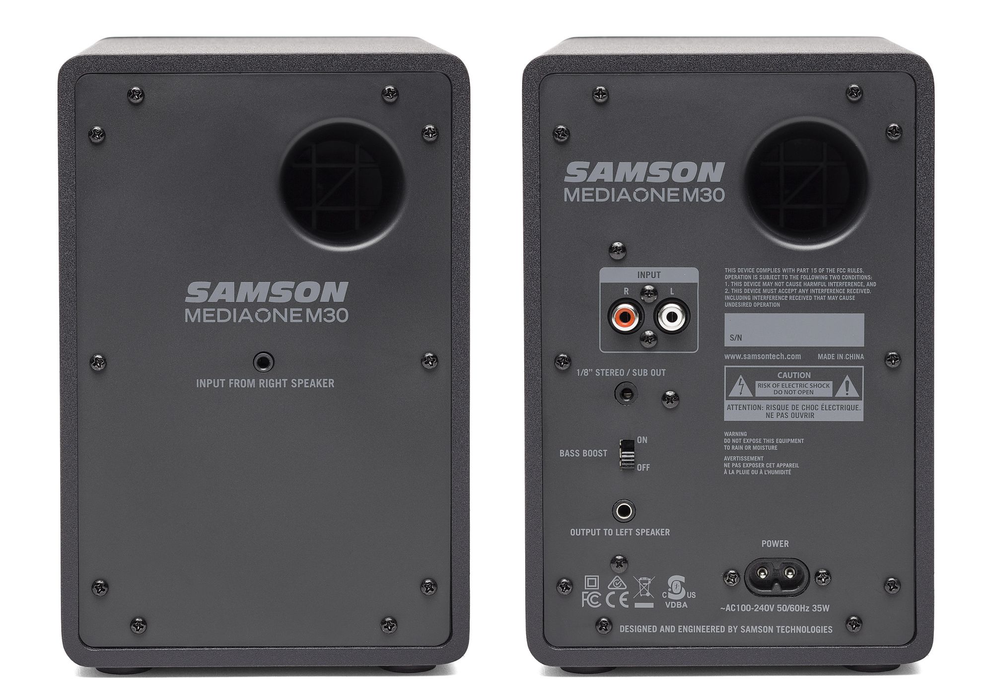 Samson Studio Monitor, 3Inch (M30) Shop online in India JohnsMusic.in