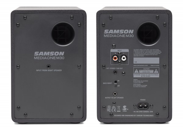 Samson Studio Monitor M30, 3-Inch - Pair