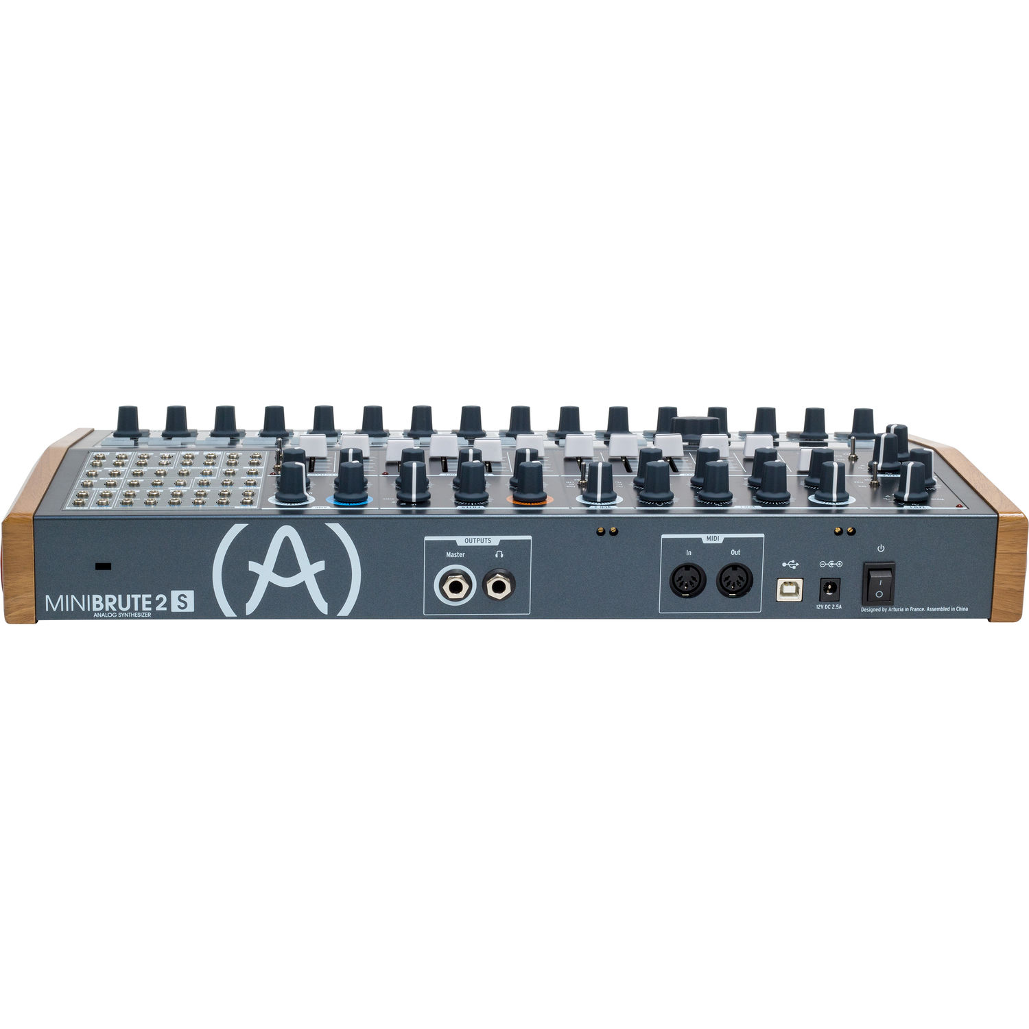 Arturia MiniBrute 2S SemiModular Analog Synthesizer/Sequencer