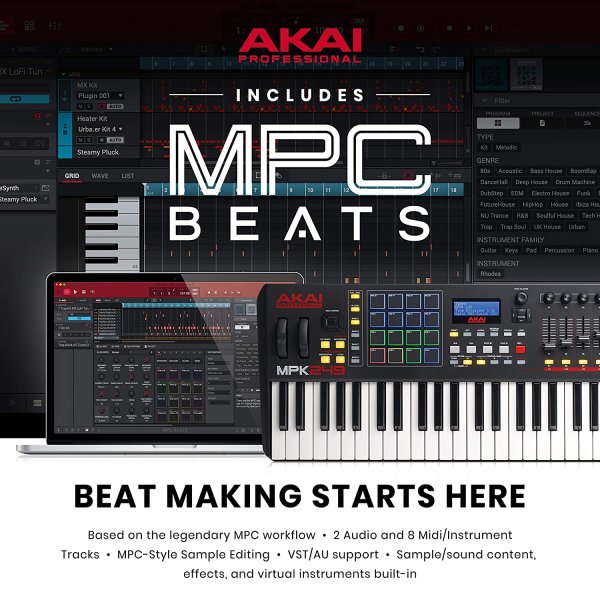 Akai Professional MPK 249 - Performance Keyboard Controller Online price in India