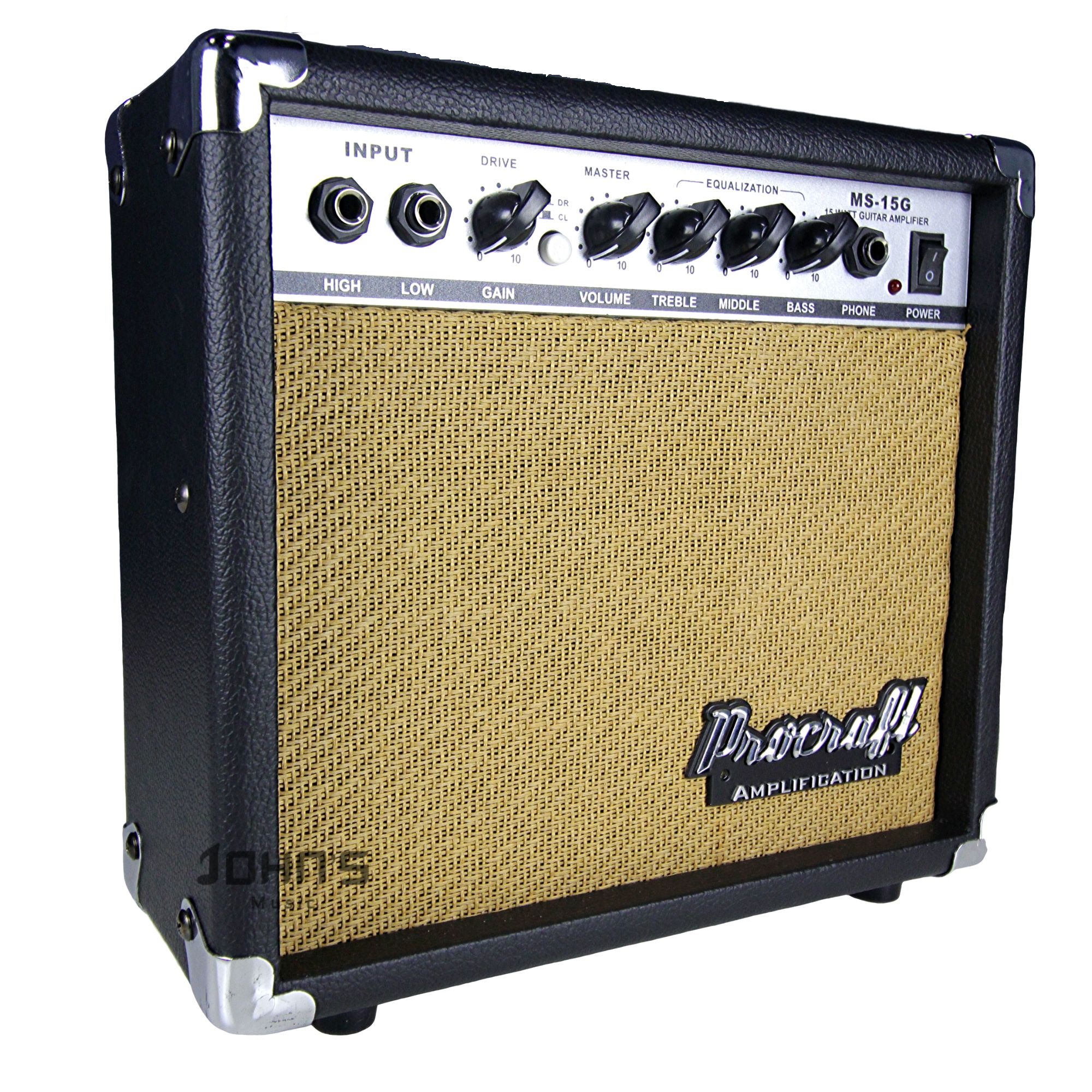 Procraft 15 watt Guitar Amplifier MS15G