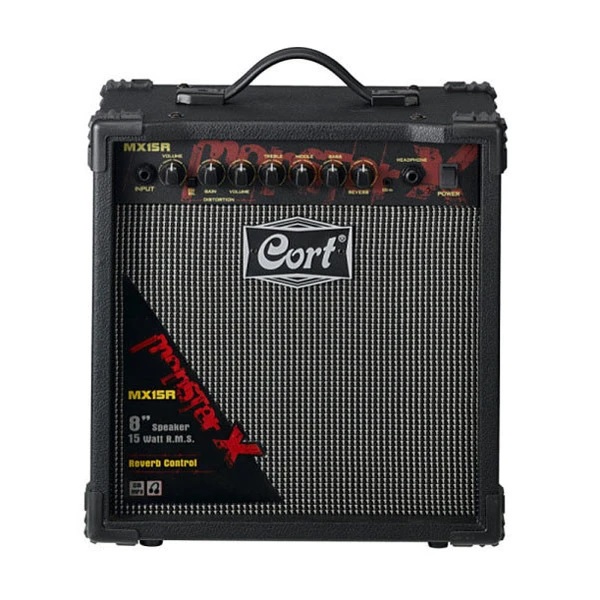 Cort MX15R 15W Guitar Amplifier with Overdrive and Reverb