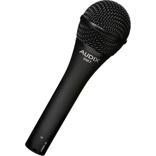 Audix OM7 mic for higher rejection gain before feedback
