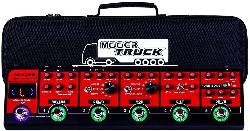 MOOER Red Truck Combined Effects Pedal