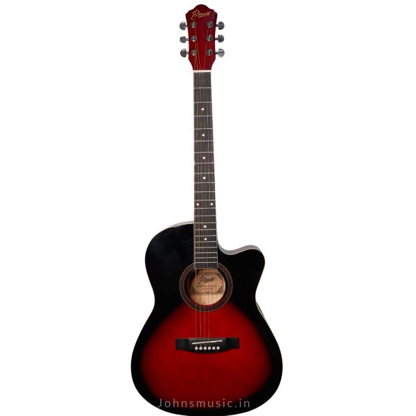 Revolt 39c Acoustic Guitar - Red