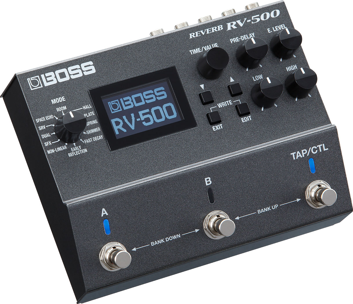 boss rv500 reverb pedal