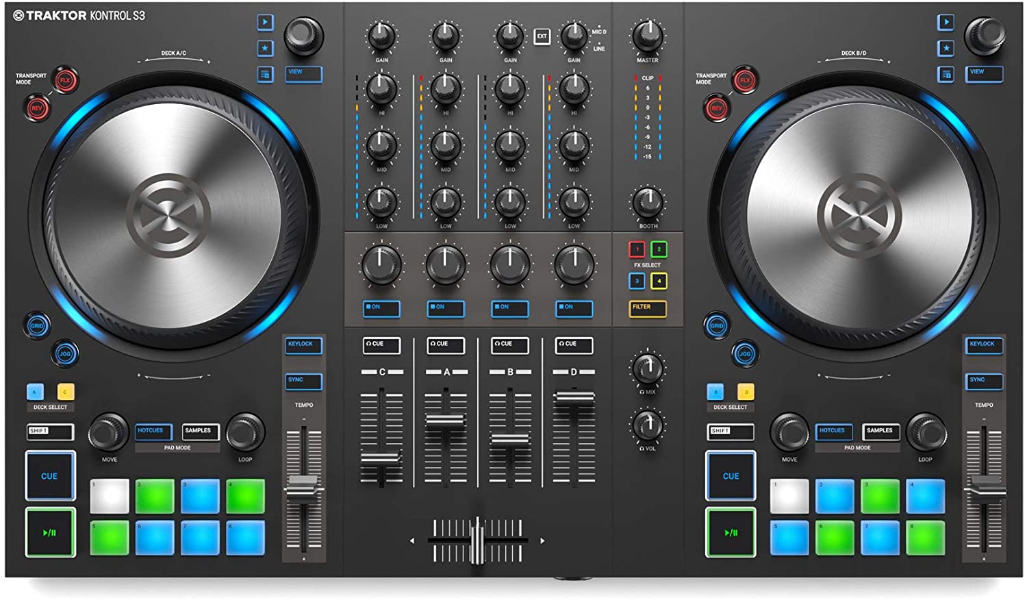 native instruments traktor kontrol s3 dj controller