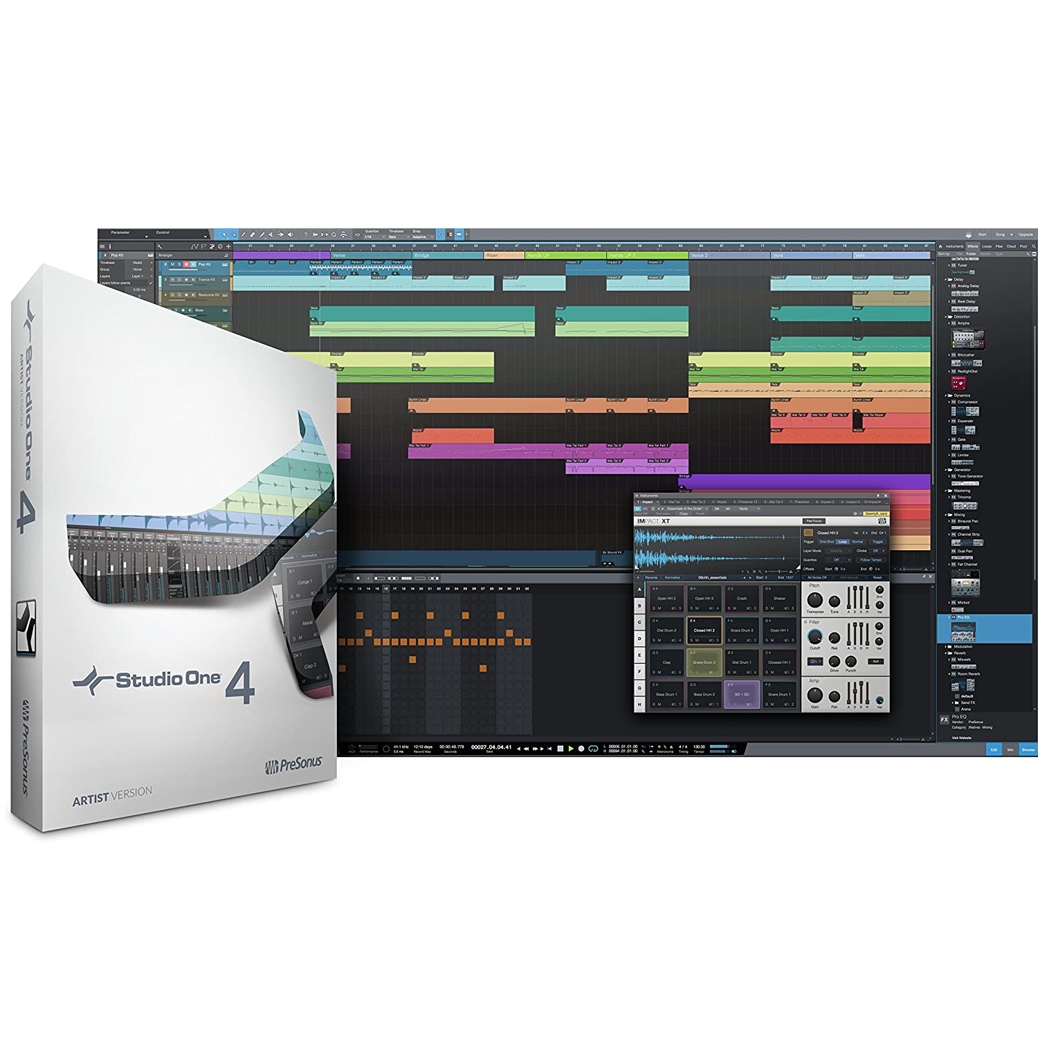 PreSonus Studio 26 - 2x4 192 kHz, USB 2.0 Audio Interface